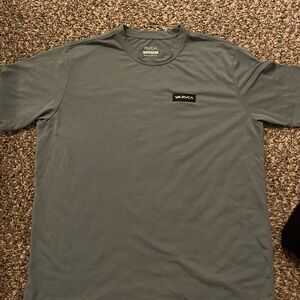 RVCA Men's Slate Gray Short Sleeve Tee